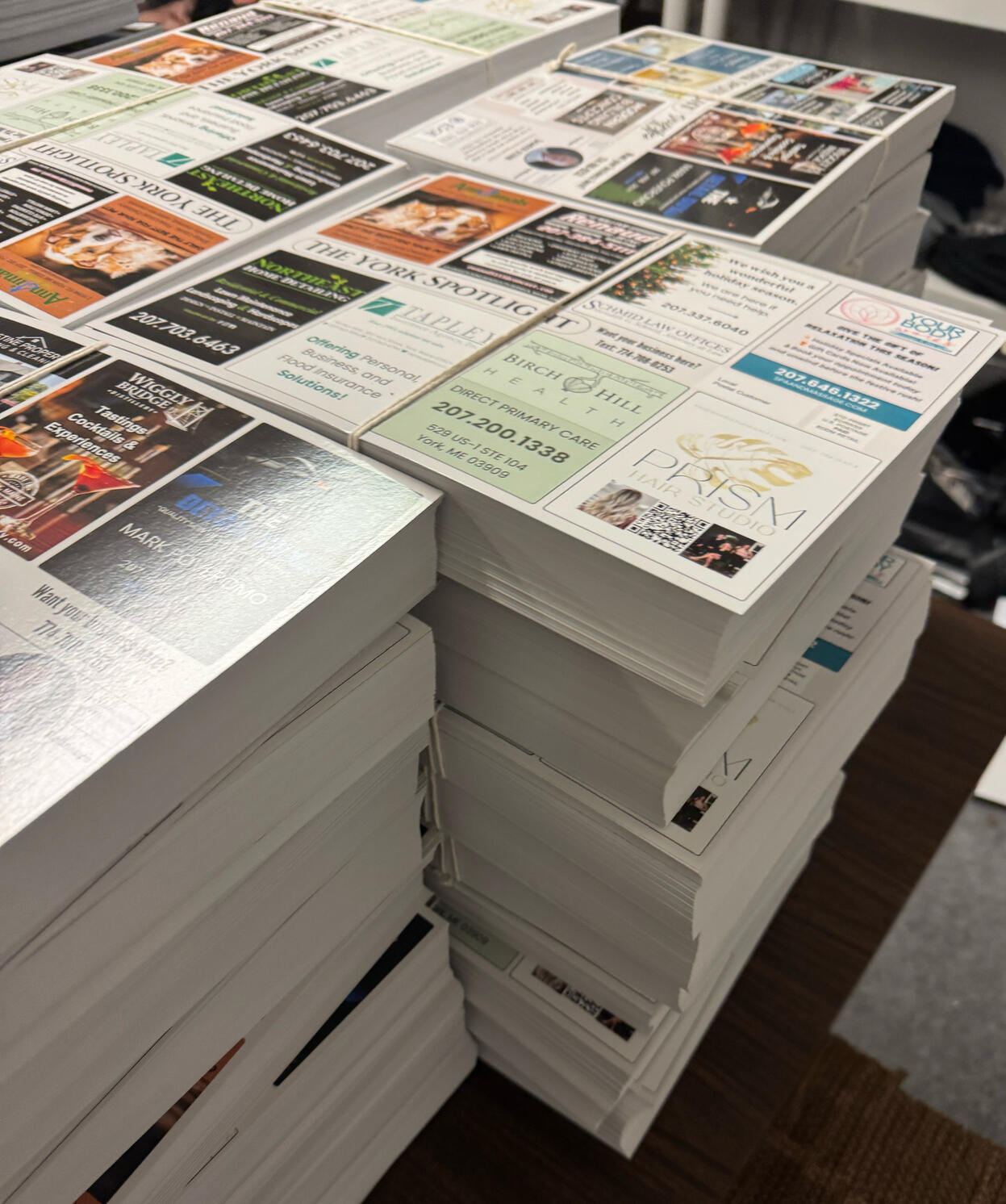 Stack of Community Mailers